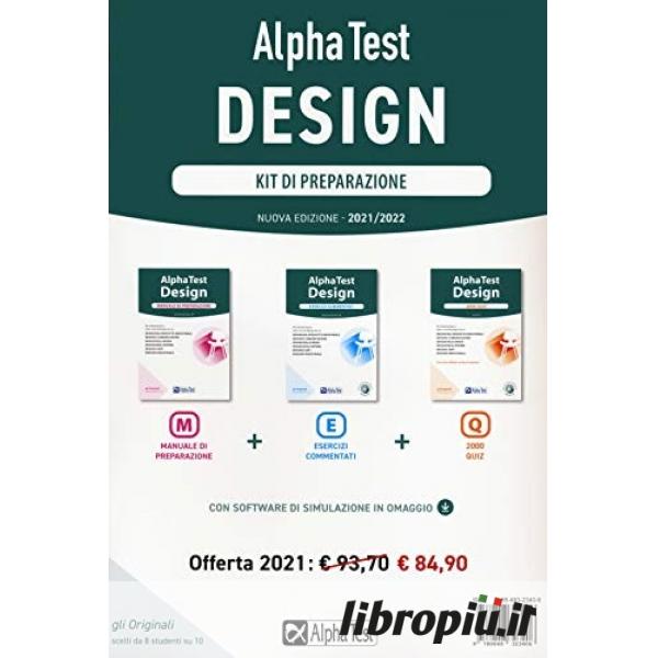 Libropiù.it  Alpha Test. Design. Kit di preparazione