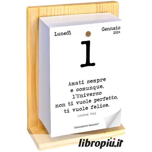 Libropiù.it  Calendario geniale 2024 con supporto